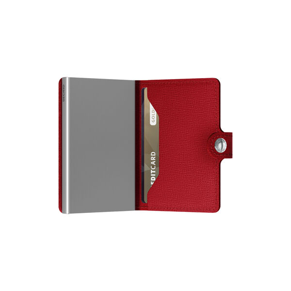 Miniwallet, crisple red, Secrid