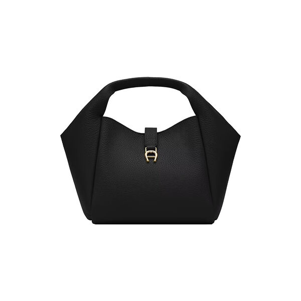 Zaira Hobo Bag S, black, Aigner