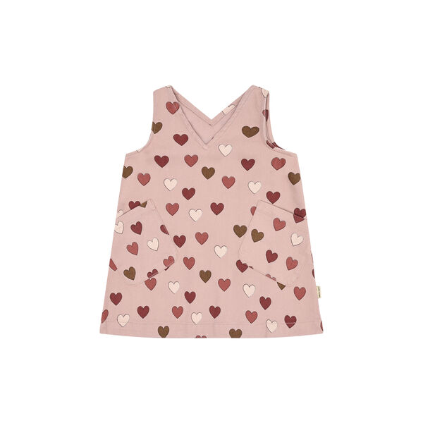 HCKaroline Old Hearts Everyday Dress, adobe rose, Hust & Claire
