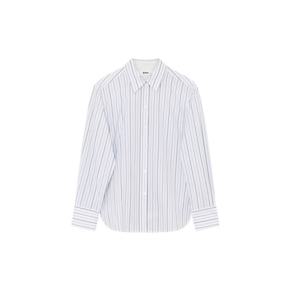 Stanley Refined stripes, bright white, DAY Birger ét Mikkelsen