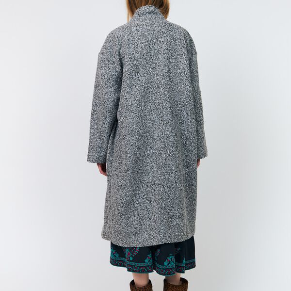 KayaLL Coat LS, grey melange, Lollys Laundry
