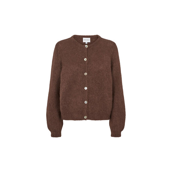 Susan Alpaca Cardigan, cocoa, Americandreams