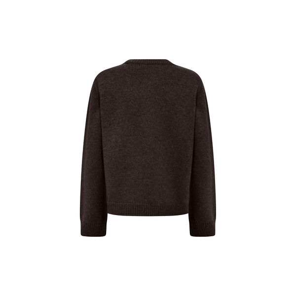 LR-PERLE 9 Cardigan, coffee, Leveté Room