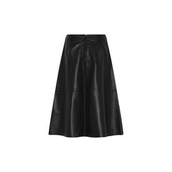 SoftiBBIreni leather skirt, black, Bruuns Bazaar