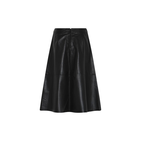 SoftiBBIreni leather skirt, black, Bruuns Bazaar