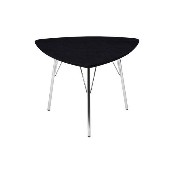 VL1310 sofabord, sort/krom, VERMUND