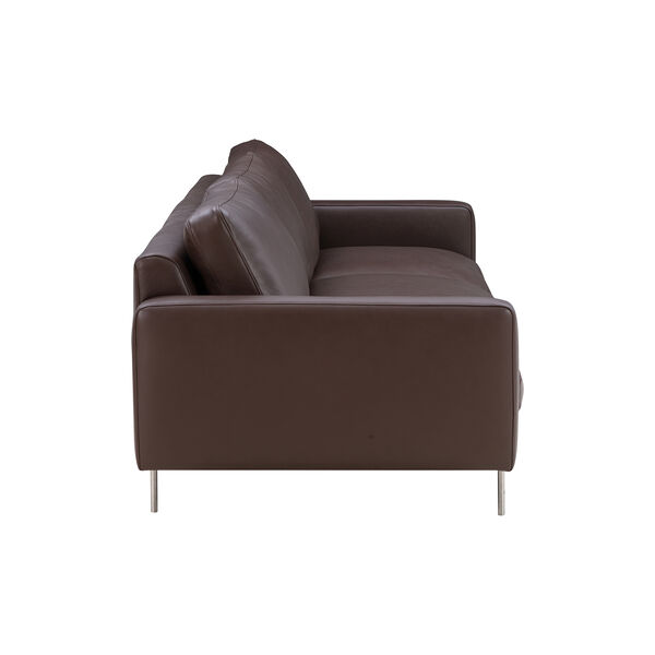 Edge V1 3 pers. sofa, faith dark brown, Wendelbo