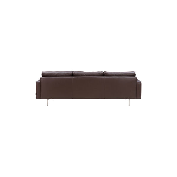 Edge V1 3 pers. sofa, faith dark brown, Wendelbo