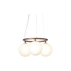 Miira 3 Circular Pendant, dark bronze/opal Miira 3 Circular Pendant, dark bronze/opal, Nuura