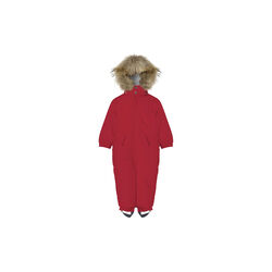Original Wintersuit with Fur| Cranberry | Flyverdragt, VER de TERRE
