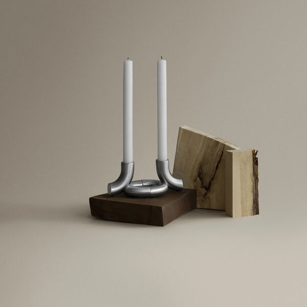 DOODLE Lysestage, st&aring;l, Blomus