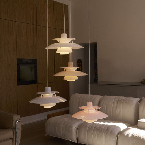PH 5 320 Opal pendel, opal beige, Louis Poulsen