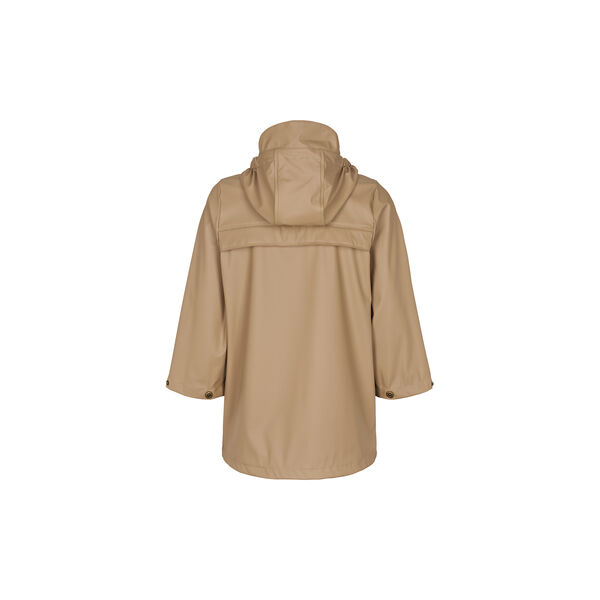 October Long Rain Jacket, sepia brown, MarMar Copenhagen