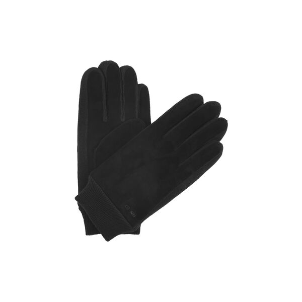 Suede Rib Glove 9151, black, NN.07