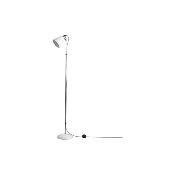 Hector Medium Dome Floor Light, natural white, Original BTC