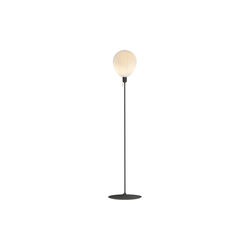Around The World Floor Lamp, opal/black, UMAGE