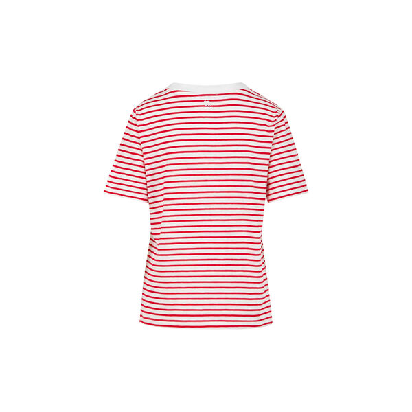 Striped tee, white/red stripes, Coster Copenhagen