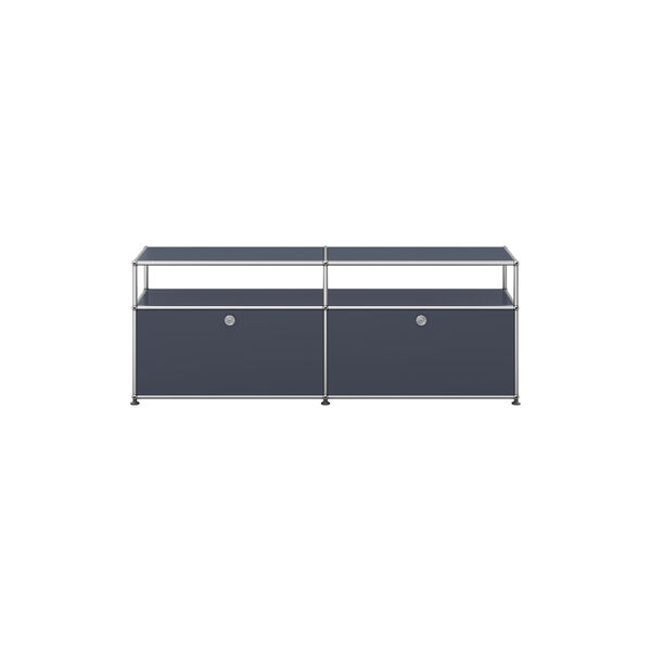 USM Haller | Model O2 | Anthracite | TV-m&oslash;bel, USM Haller