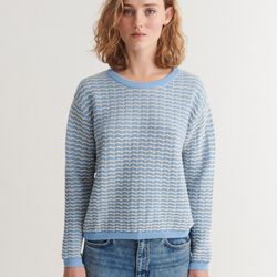 Cashi Pullover, dutch canal/birch, Basic Apparel