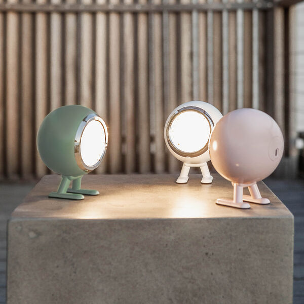 Norbitt LED  Rechargeable Lamp, herby green, Mr. Wattson