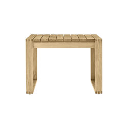 BK16 sidebord, ubehandlet teak, Carl Hansen & S&oslash;n