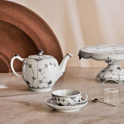 Sort Musselmalet Halvblonde tekande 1 L, Royal Copenhagen