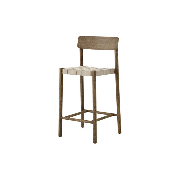 Betty TK12 Counter Chair, smoked oiled oak/natural Betty TK12 Counter Chair, smoked oiled oak/natural, &Tradition