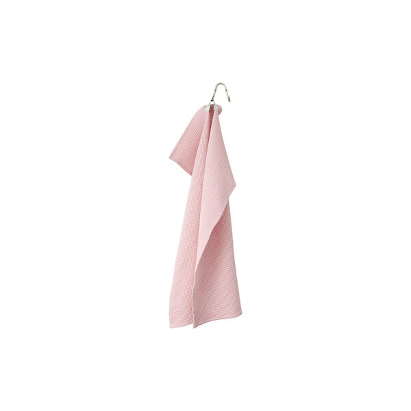 Viskestykke vaflet, chalk pink, Stilleben