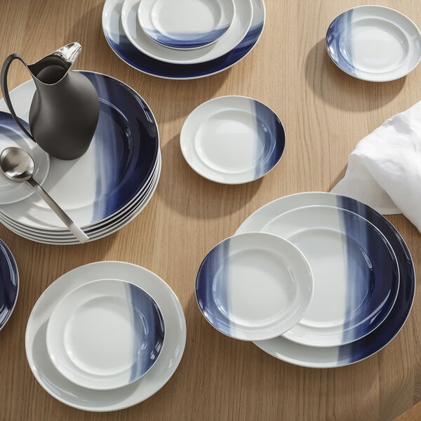 KOPPEL frokosttallerken 22 cm, bl&aring; nuancer, Georg Jensen
