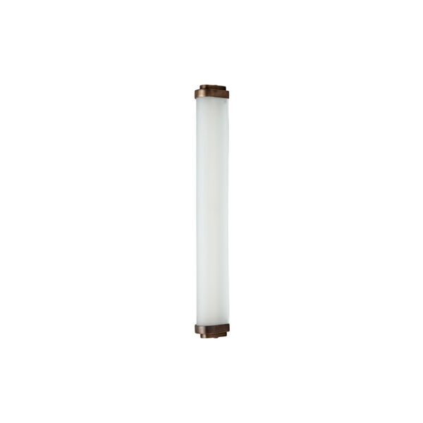 Cabin LED Wall Light 60 cm, weathered brass/frosted, Original BTC