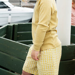 Shorts, lemon checks, Serendipity