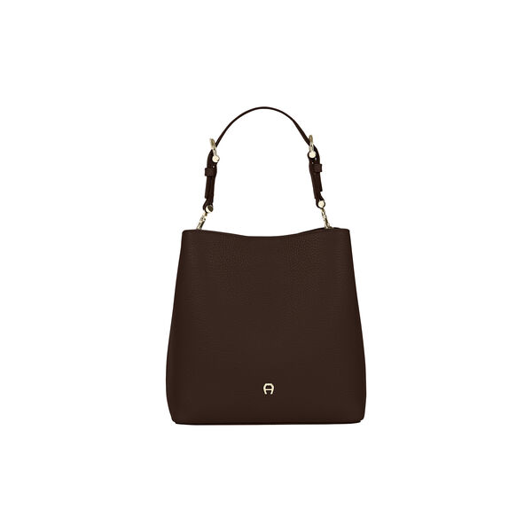 Delia Hobo Bag | Soil Brown | Skuldertaske, Aigner