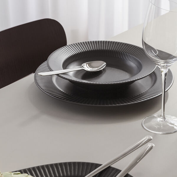 Legio Nova Middagstallerken 25 cm, black, Eva Trio