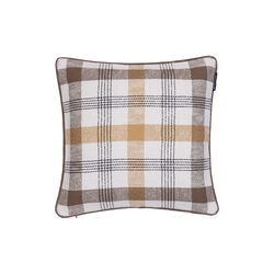 Checked Pillow Cover, olive/oat, Lexington