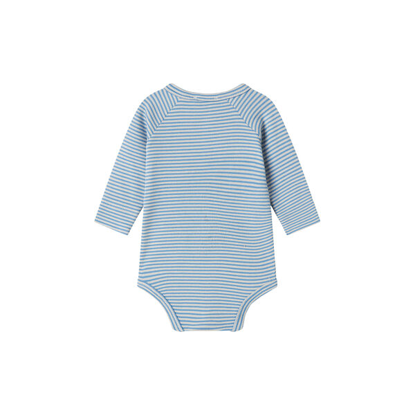 Bruno LS Bodysuit, blue stripe, MarMar Copenhagen