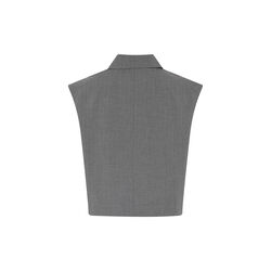 LataniaBBLinis waistcoat, grey, Bruuns Bazaar
