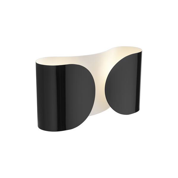 Foglio væglampe, black, Flos