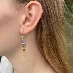 Sirene Øreringe, green, Nuni Copenhagen