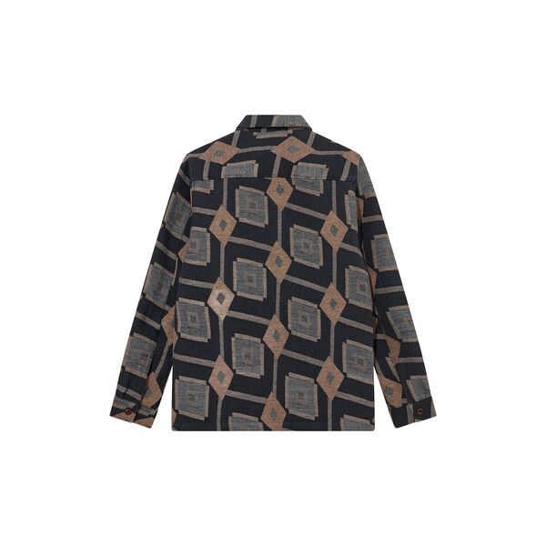 MMGDavid Kara Overshirt, salute navy, MOS MOSH Gallery