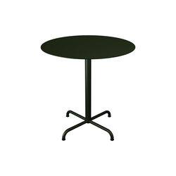 PICO Caf&eacute; Table with 4 Star Base &Oslash; 74, olive green, HOUE