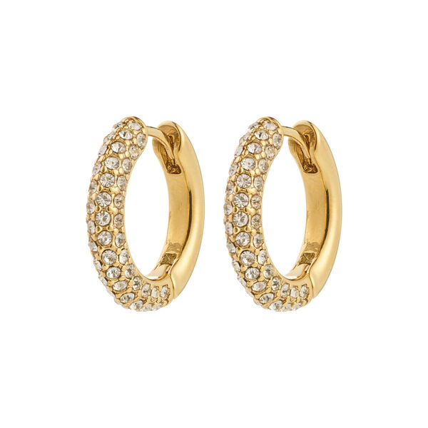 TATUM hoops Medium, guldbelagt, Pilgrim