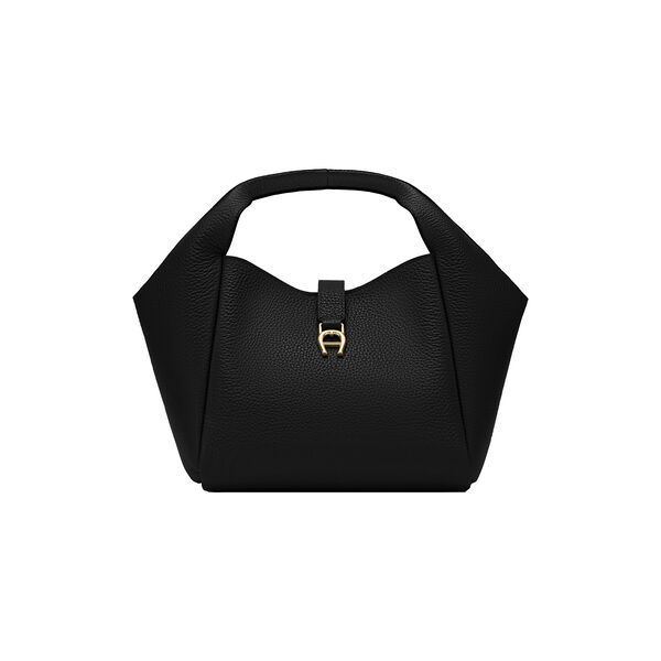 Zaira Hobo Bag  | Small | Black | Skuldertaske, Aigner