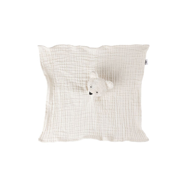 Isbjørnen Beary nusseklud, white, Sebra