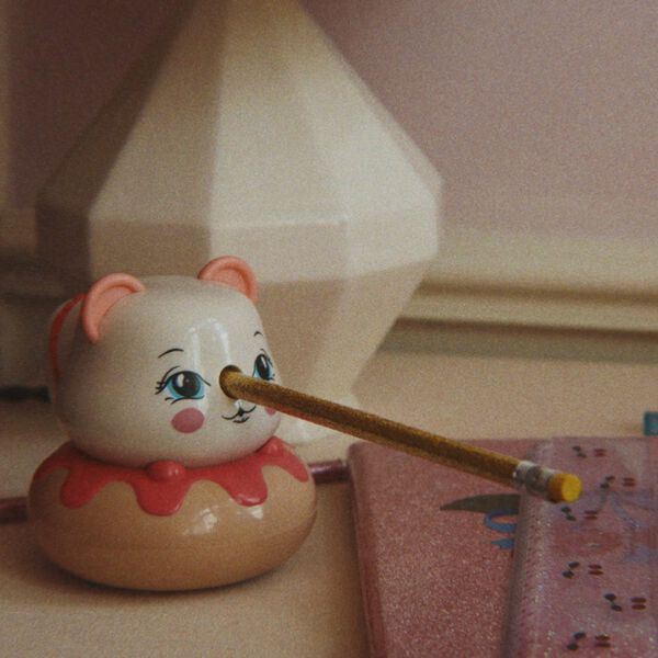 Teddy Twister Pencil Sharpener, multi, Konges Sl&oslash;jd