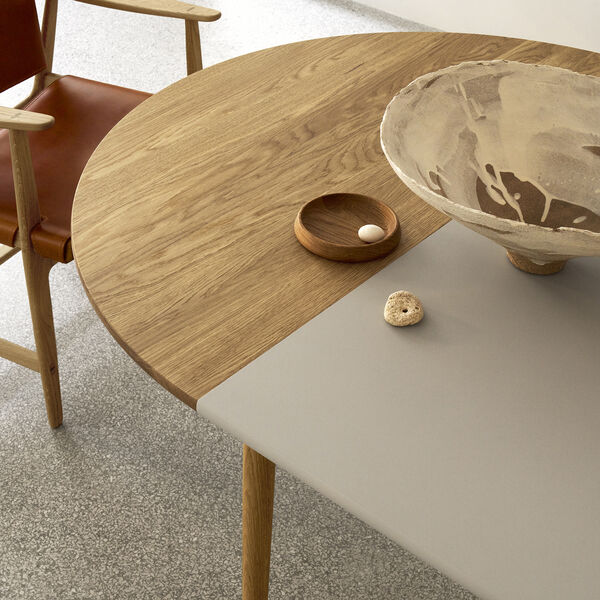 BM0121I till&aelig;gsplade, gr&aring;, Carl Hansen & S&oslash;n
