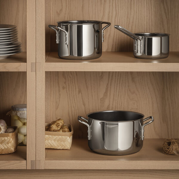Stainless Steel Gryde keramisk bel&aelig;gning 3,6 L, Eva Trio