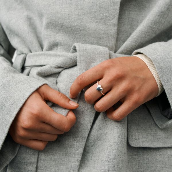 Sweetheart Ring, forsølvet, Pernille Corydon Jewellery