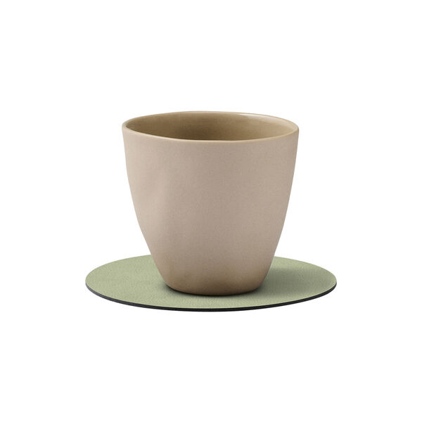 Nupo glasbrik Circle, olive green, LIND DNA