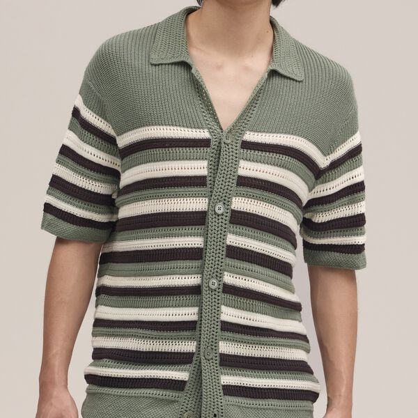Lars Polo Cardigan 60019, sea spray, NN.07