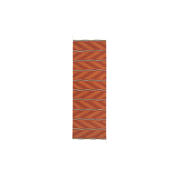 Løber VK-6, rød/orange Løber VK-6, rød/orange, NORDICMODERN